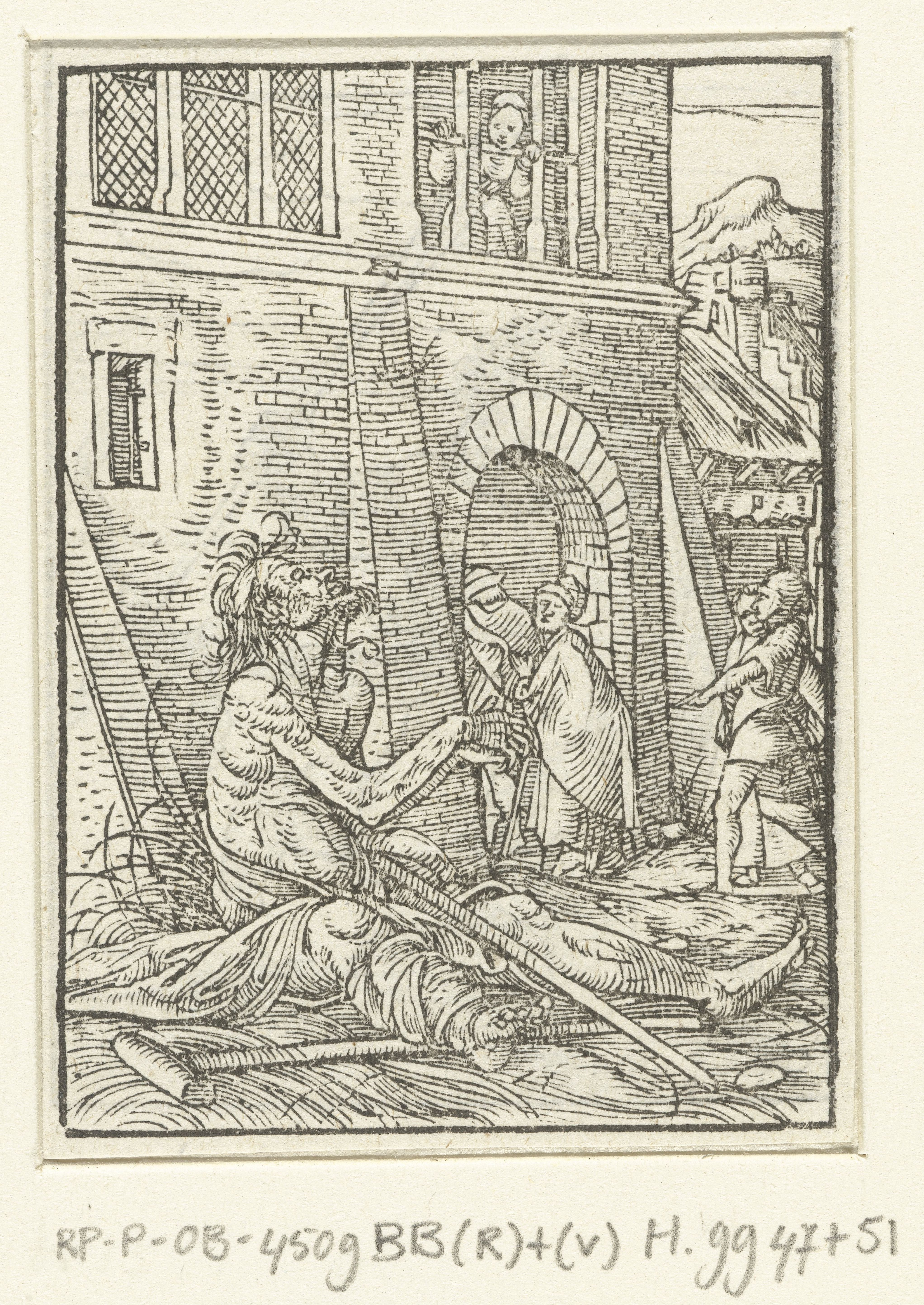 Sick Cripple at a City Gate