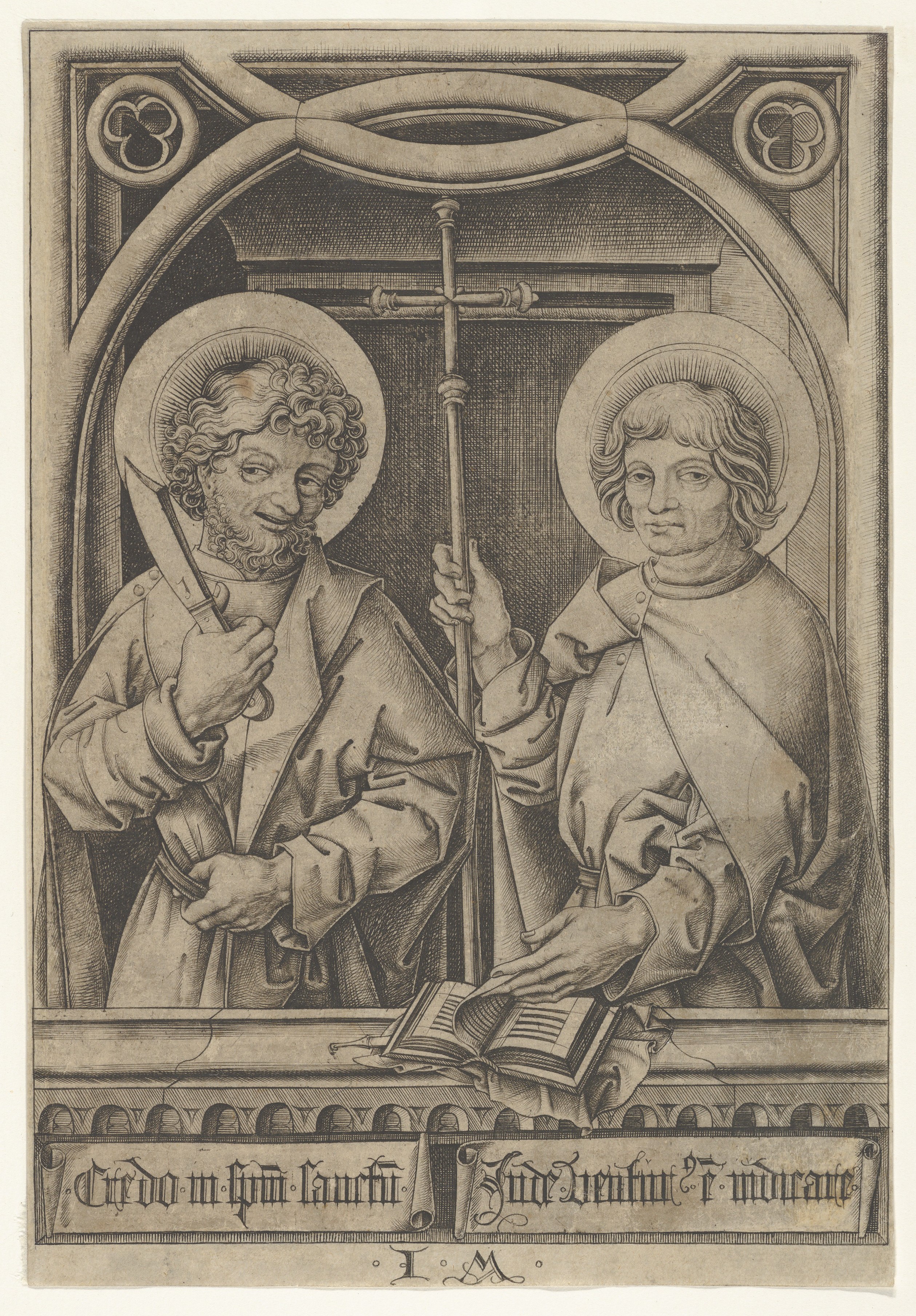 St. Bartholomew and St. Philip, from The Apostles