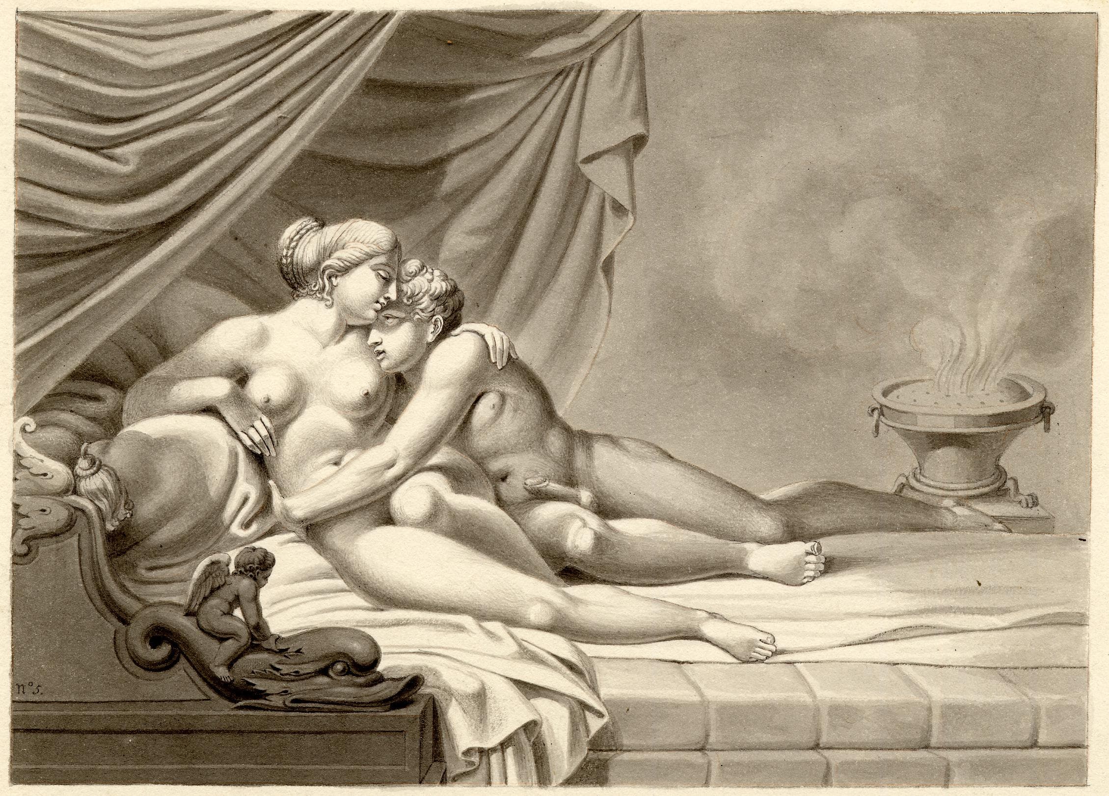 Erotic Scene from I Modi