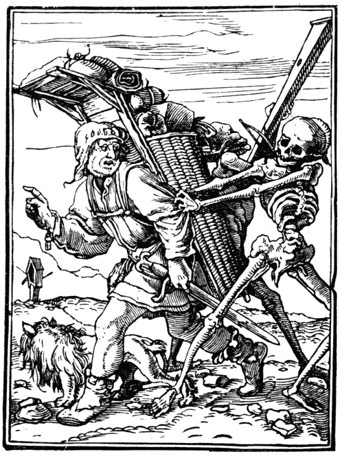 Brief History of Wood-engraving Holbein Pedlar