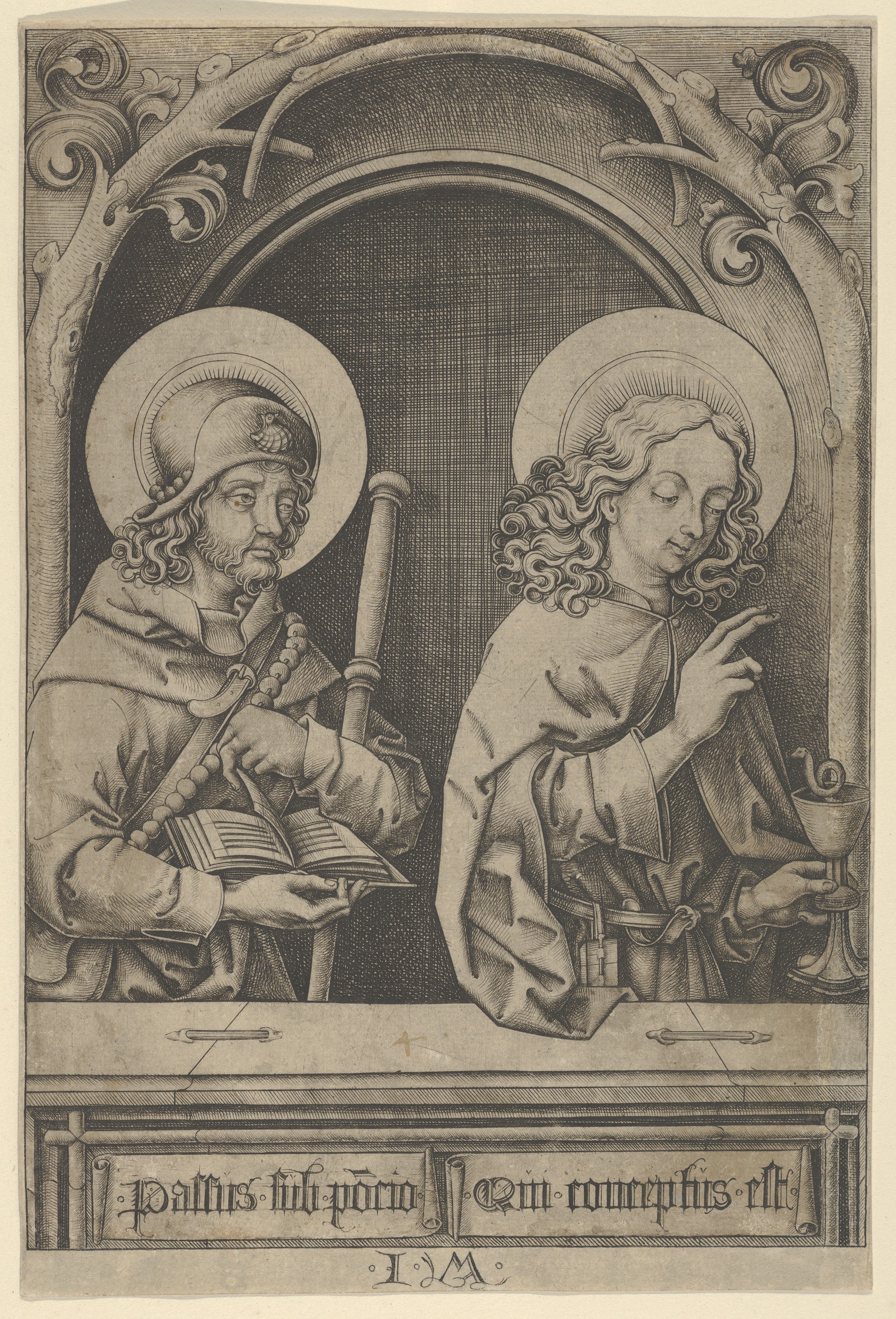 St. James the Greater and St. John, from The Apostles