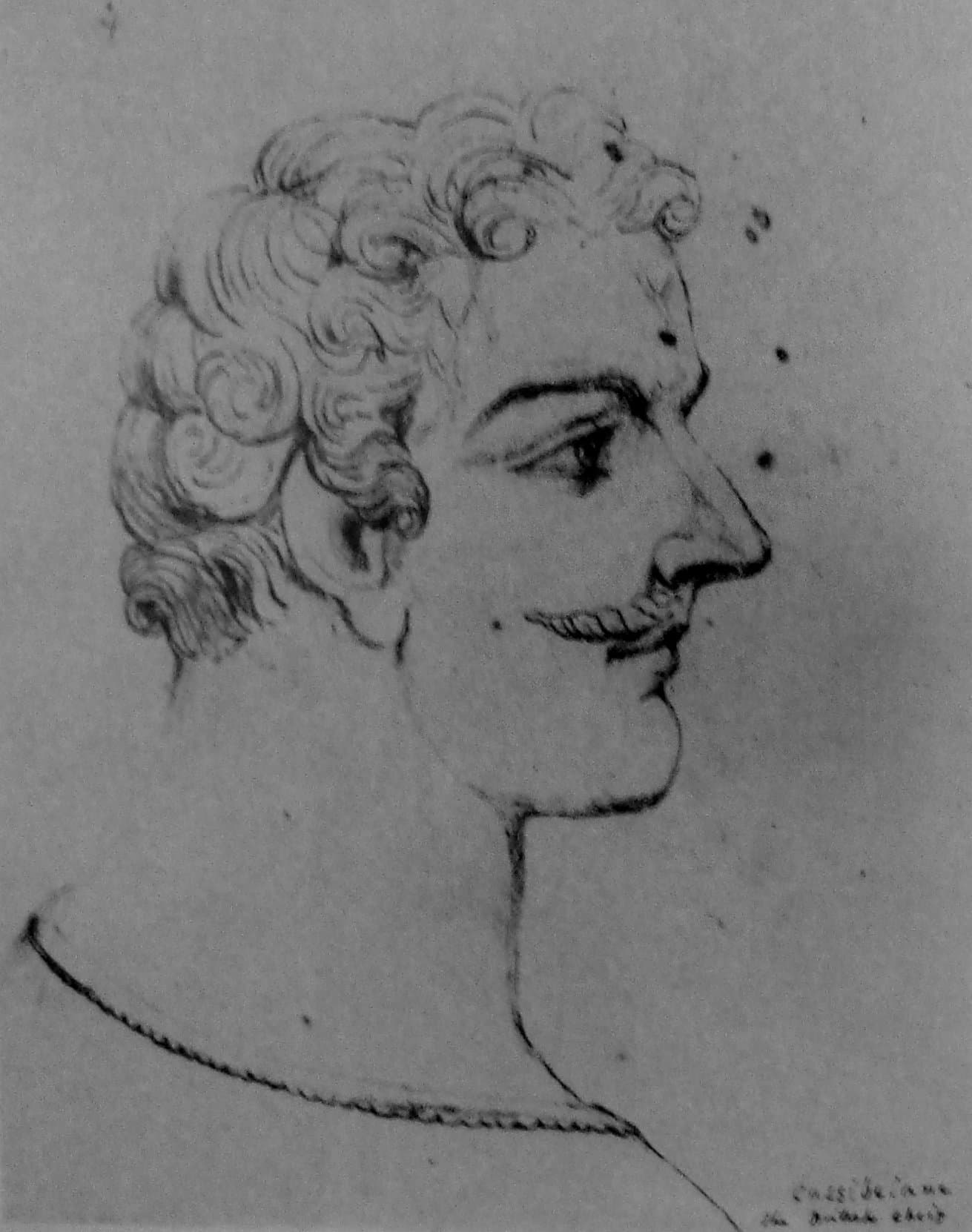 William Blake - Cassibelane, Butlin 716 c 1819-20 233x176mm - F Bailey Vanderhoef Jr - Ojai California